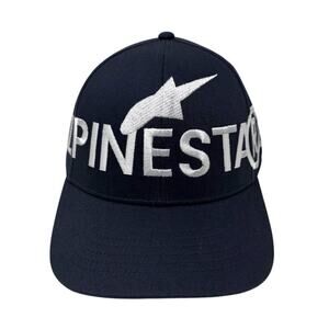 Alpinestars Committed Hat Snapback Navy Blue White Logo One Size NWT